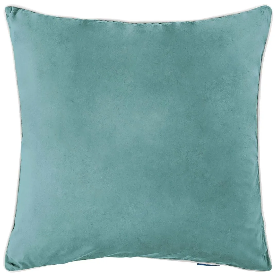 Mirage Haven Gun Premium Velvet Sage Green 50x50cm Cushion Cover