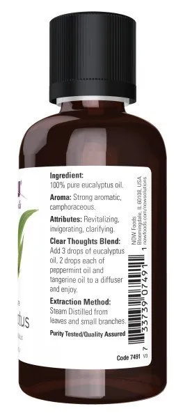 Now Foods Eucalyptus Oil 2 oz Oil