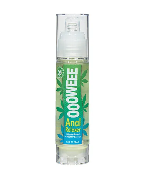 OOOWEEE ANAL RELAXING SILICONE LUBE W/ SEED OIL 1.7 OZ