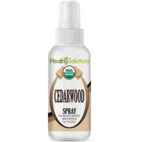Organic Cedarwood Essential Oil Spray