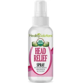Organic Head Relief Essential Oil Spray
