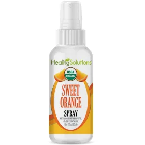Organic Sweet Orange Essential Oil Spray