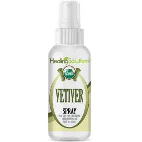 Organic Vetiver Essential Oil Spray
