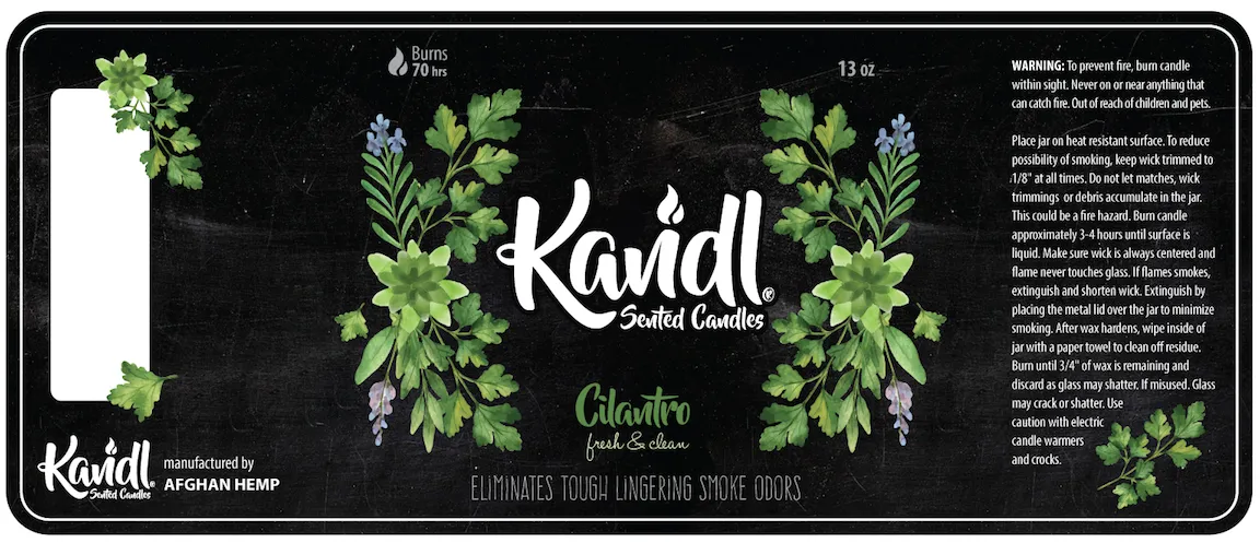Pallet of Afghan Hemp Candles (1,848 pcs)