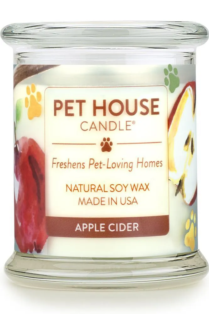 Pet House Apple Cider Soy and Essential Oil Candle