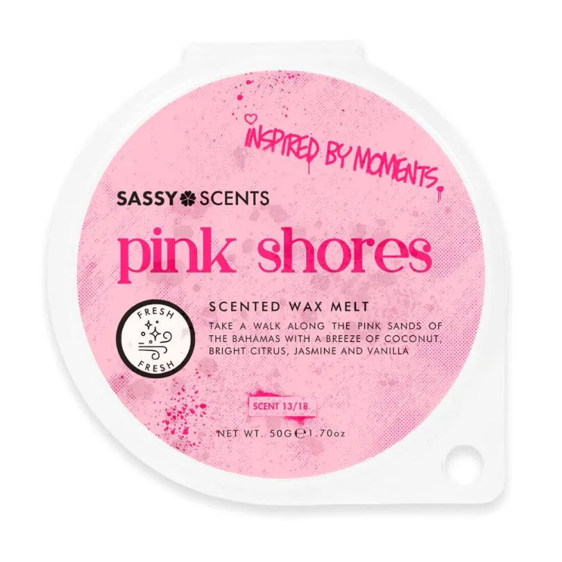 Pink Shores Wax Melt