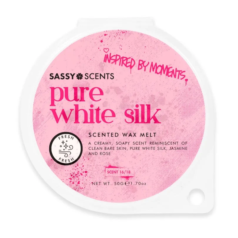 Pure White Silk Wax Melt
