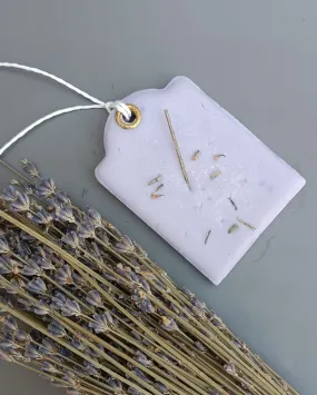 Rectangular Dome Lavender Wax Sachet | 3 x 2 inches
