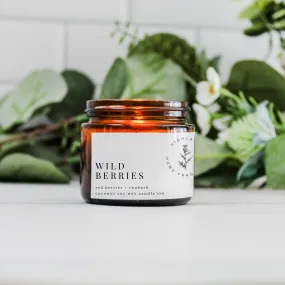 Red Berries   Rhubarb (Wild Berries)- 50g Candle