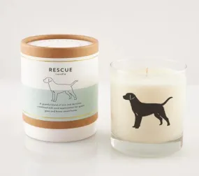 Rescue Dog Candle