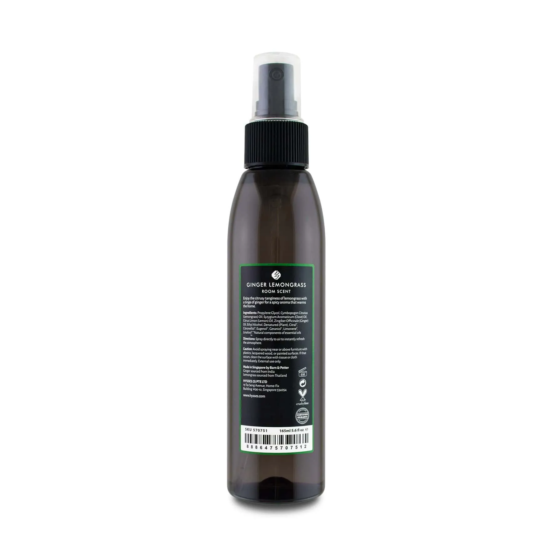 Room Scent Ginger Lemongrass