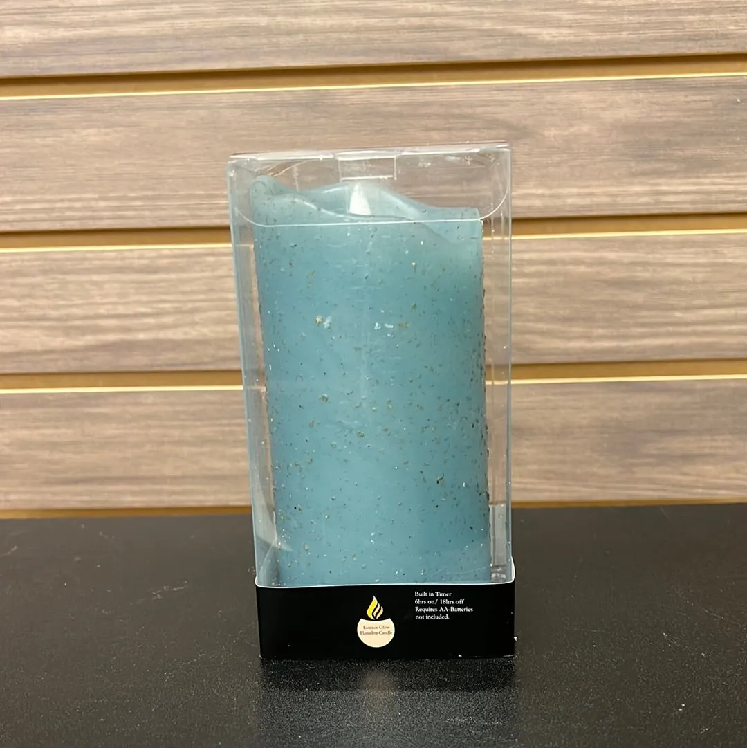 Tall Light Blue LED Realistic Flame