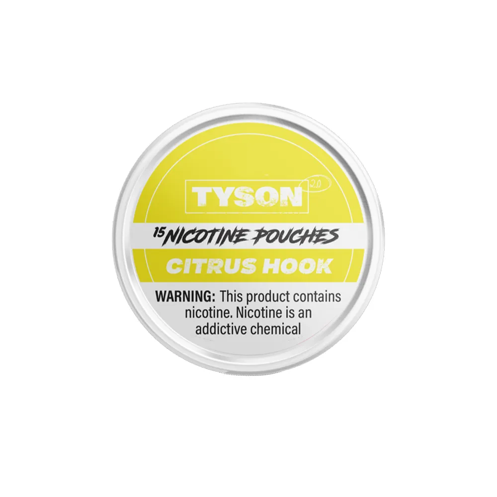 Tyson 2.0 Nicotine Pouches (15ct Can)(5-Can Pack)