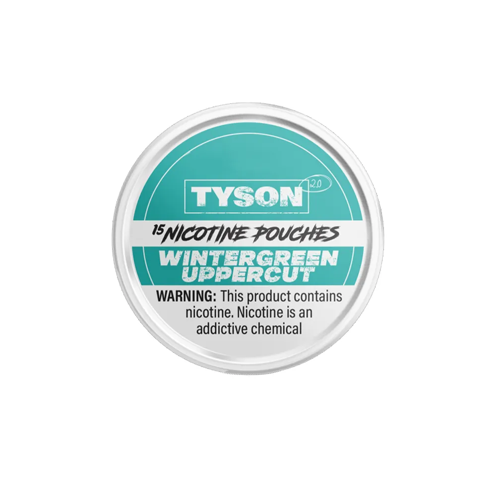 Tyson 2.0 Nicotine Pouches (15ct Can)(5-Can Pack)