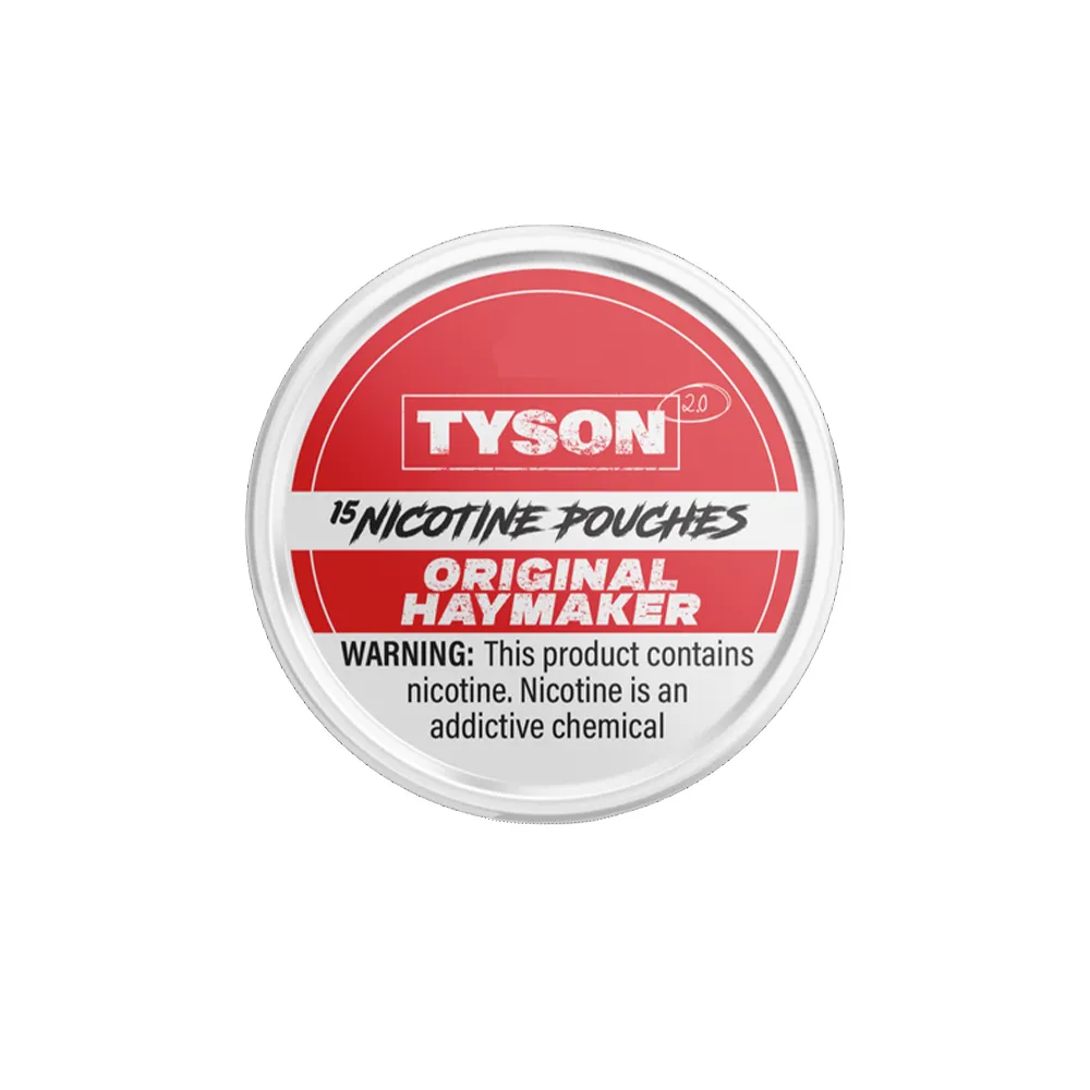 Tyson 2.0 Nicotine Pouches (15ct Can)(5-Can Pack)