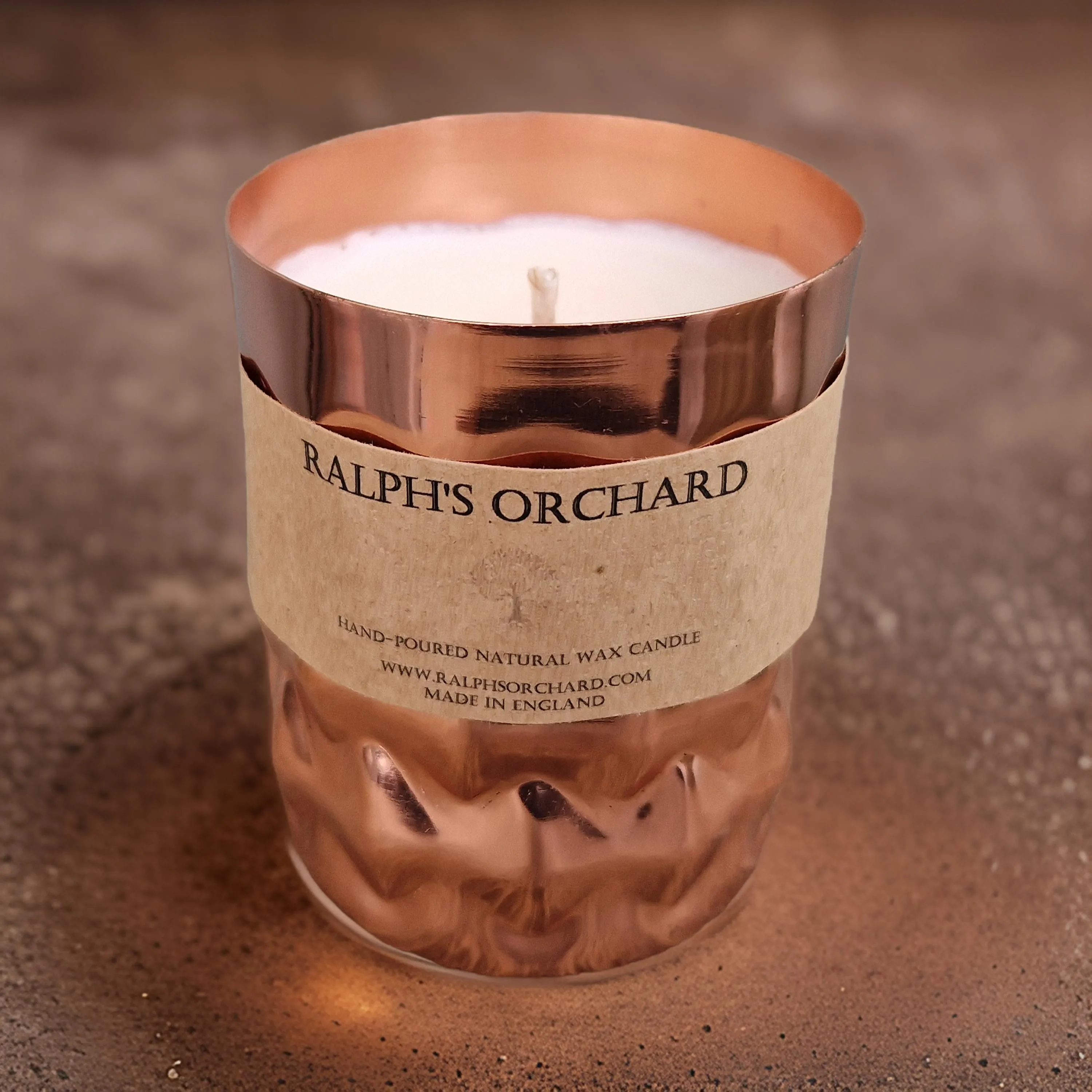 Unscented Natural Wax Candles