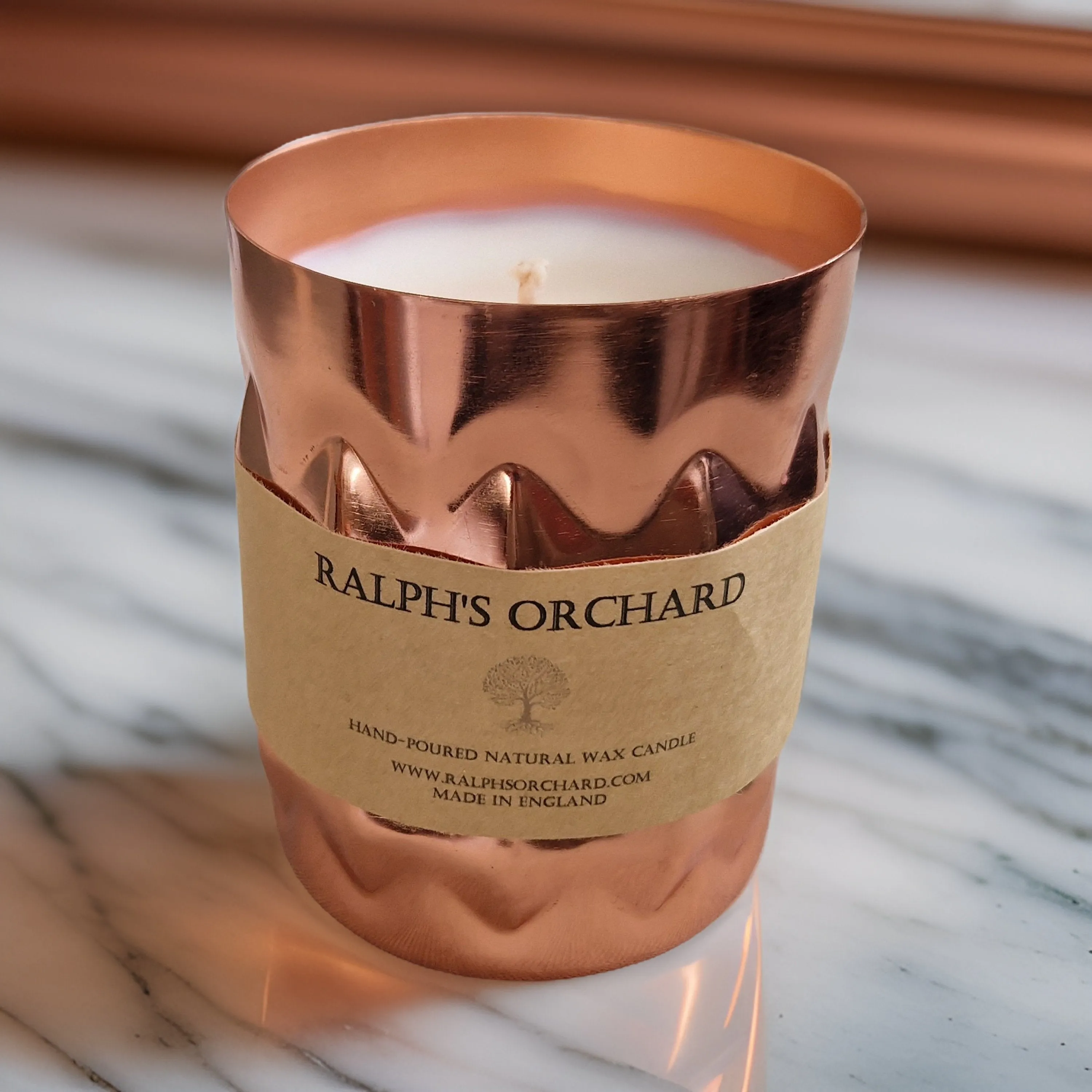 Unscented Natural Wax Candles