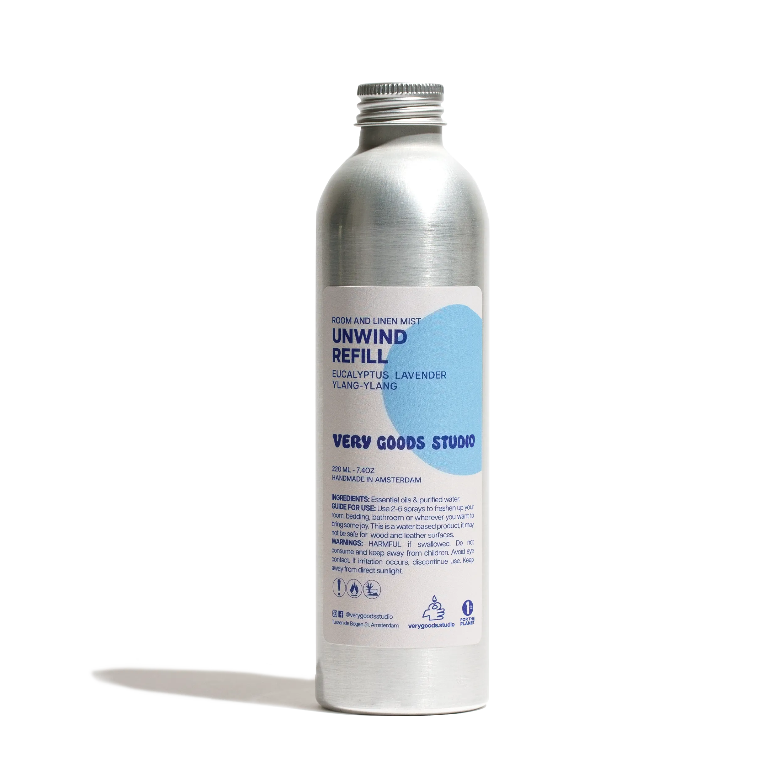 Unwind Room & Linen Mist Refill 220ml