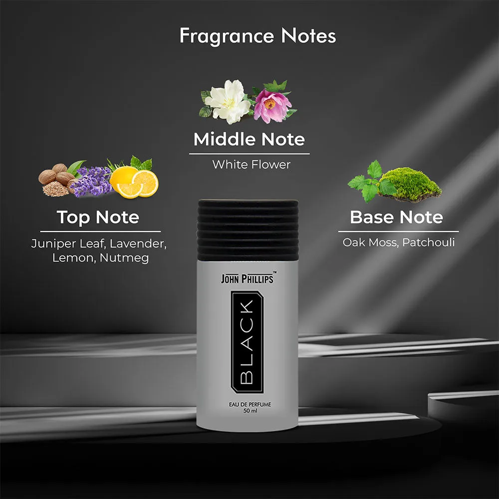 V2 & Black - Unisex Fragrance Combo Set ( 50ml   50ml )